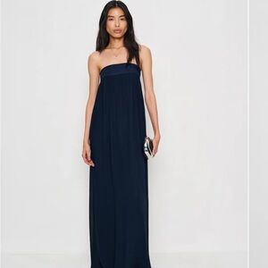ISO Reformation Maribelle Dress Navy Blue